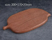 Creative Solid ebony chopping board, wooden kitchen cutting board, multi-functional bread board and serving tray. – view 5