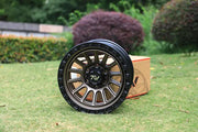 TW Rotor Bronze Wheel Matte Bronze Face Black Lip For 4x4s – view 3