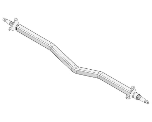 Trojan Gull Wing Axle Disc Braked 2000kg Bare Metal Trailer – view 1