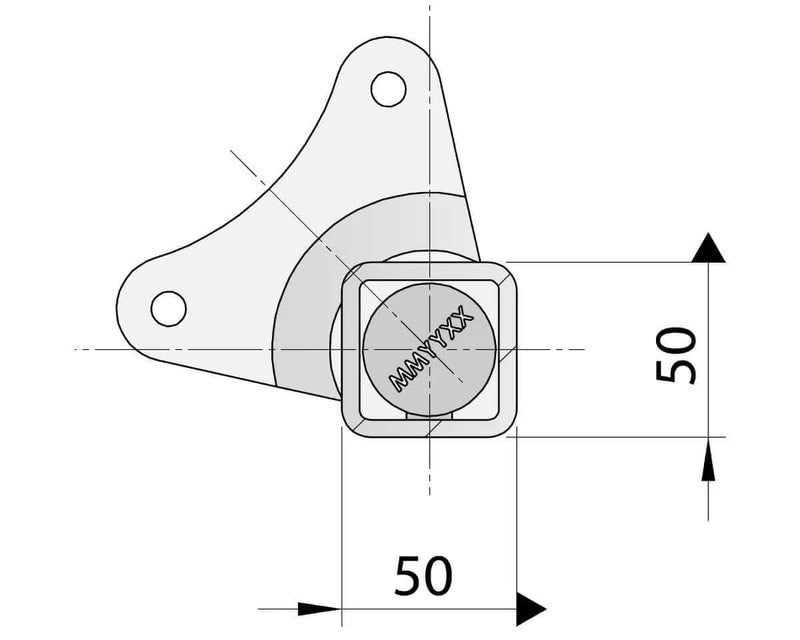 Trojan Gull Wing Disc Braked Axle 1750kg Galvanised Heavy Duty Made To Order For Trailers – view 4
