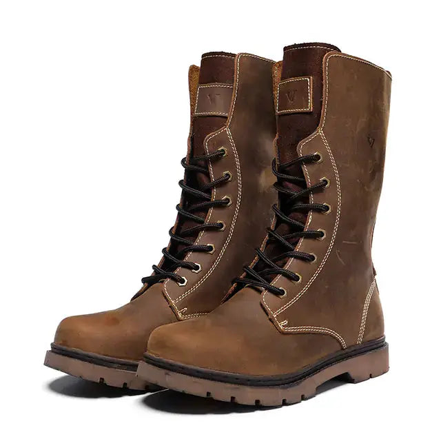 Men's Waterproof Leather Martin Boots | Hiking & Combat Boots – view 14