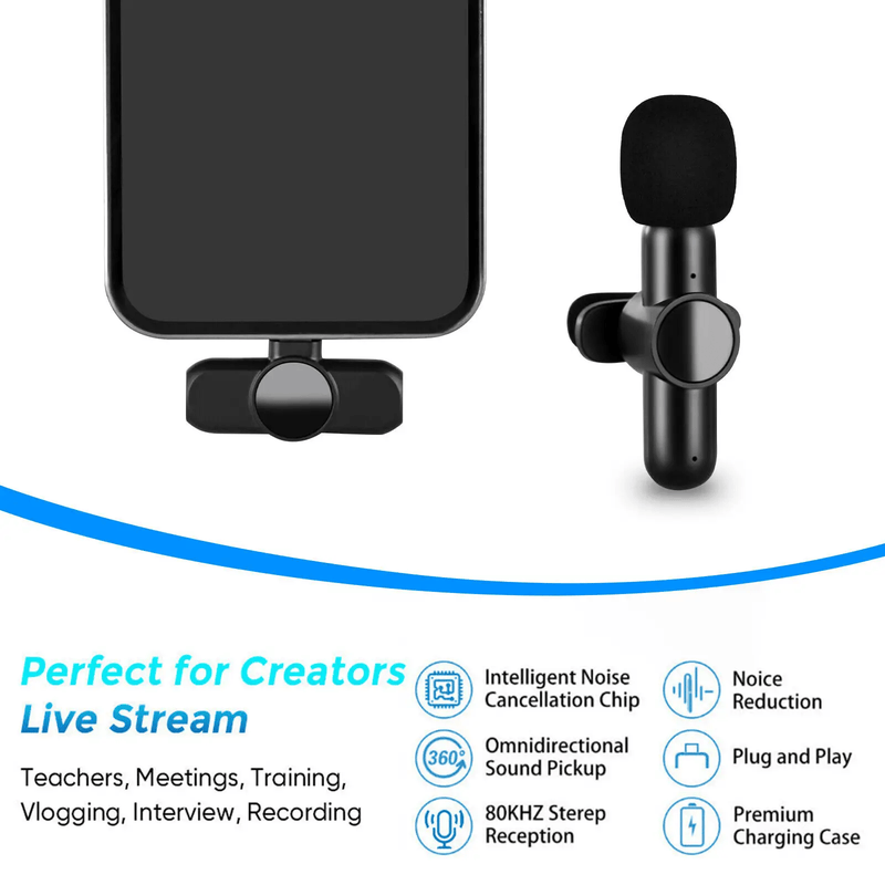 salelink.co.nz Unbranded Wireless Microphone for Android Wireless Microphone for Android | Action Outdoors NZ
