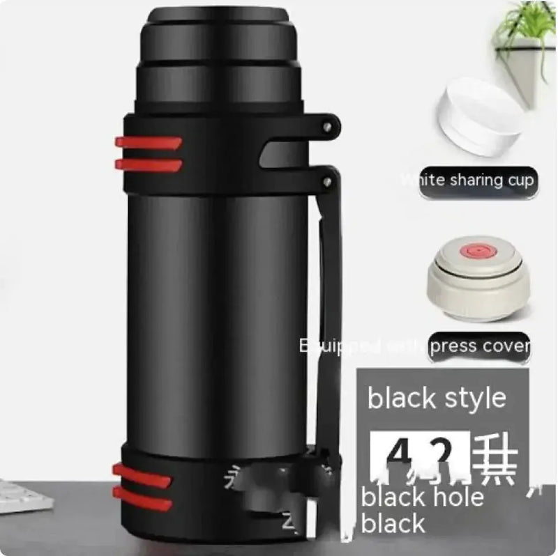 Large-Capacity 304 Stainless Steel Insulated Thermos – view 3