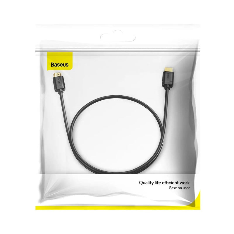 salelink.co.nz Unbranded Baseus 4K HDMI To HDMI Cable 1m Baseus 4K HDMI To HDMI Cable 1m | Action Outdoors NZ