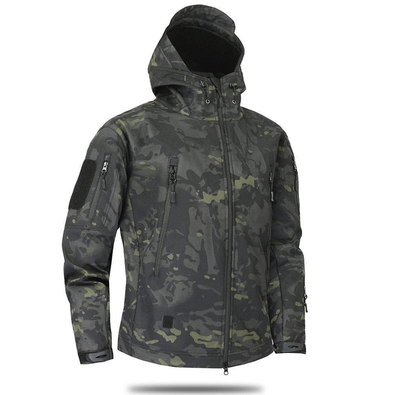 Mead's Supply & Equipment Outfitters limited Digital Camo Waterproof Mountaineering Jacket Windproof Breathable Unisex Digital Camo Waterproof Mountaineering Jacket