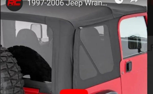 Soft Top 2-Door Full Steel Doors Jeep Wrangler TJ (97-06) – view 2