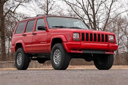 Rough Country 3 Inch Suspension Lift Kit For Jeep Cherokee XJ 1984 To 2001 – view 2