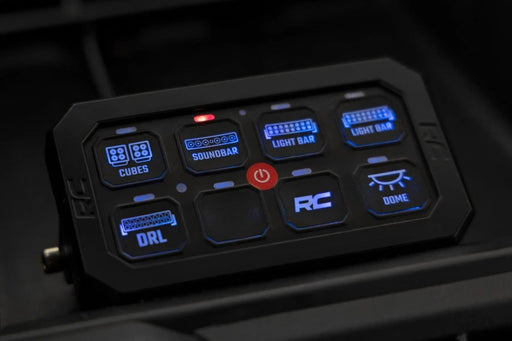 Bluetooth 8 Gang Switch Panel RGB Backlit Buttons Multifunction Modes – view 2