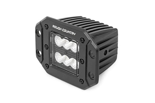 Rough Country Black Series 2-Inch Square Flush Mount LED Lights Pair – view 2