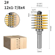 12mm Shank Finger Joint Router Bit Woodworking Cutter – view 2