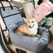 China Dropship Pet Car Bed Multifunctional Pet Car Bed With Thick Cushion For Front And Rear Seats Multifunctional Pet Car Bed With Thick Cushion