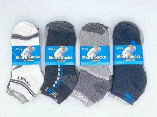 (12 Pairs) Brand New Ankle Socks - M7-10 / W8-11 – view 1