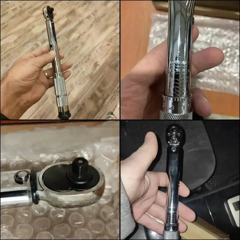 1/4″ Adjustable Torque Wrench 5–25 N·m with 3/8″ Adapter – view 3