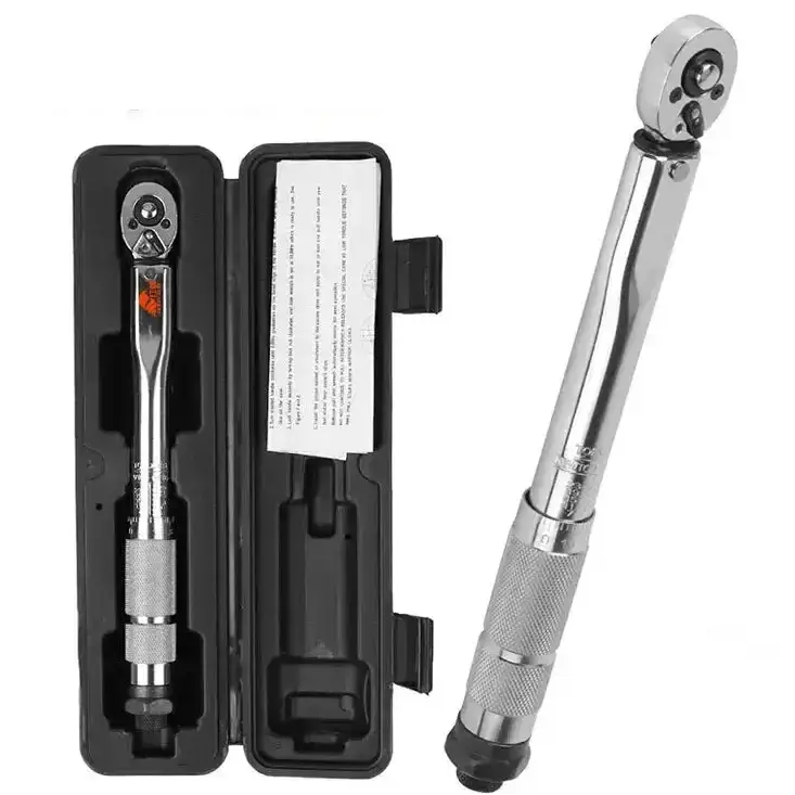 1/4″ Adjustable Torque Wrench 5–25 N·m with 3/8″ Adapter – view 1