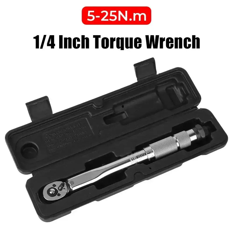 1/4″ Adjustable Torque Wrench 5–25 N·m with 3/8″ Adapter – view 6