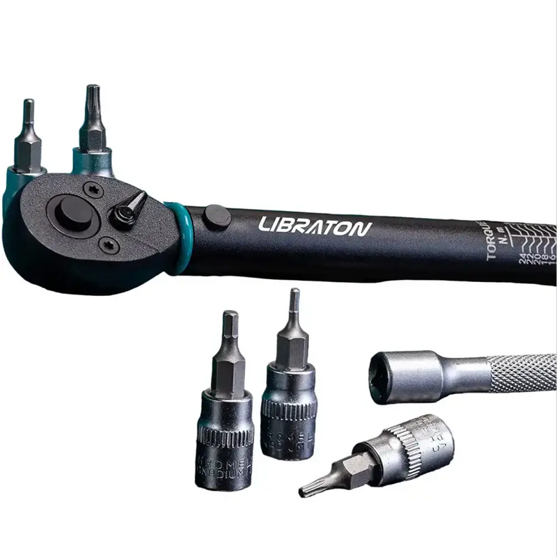 Habicare HBC 1/4″ Bike Torque Wrench Set (5–25 Nm) 1/4″ Bike Torque Wrench Set (5–25 Nm)