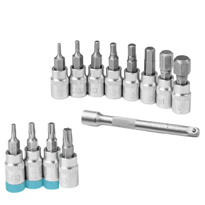 Habicare HBC 1/4″ Bike Torque Wrench Set (5–25 Nm) 1/4″ Bike Torque Wrench Set (5–25 Nm)