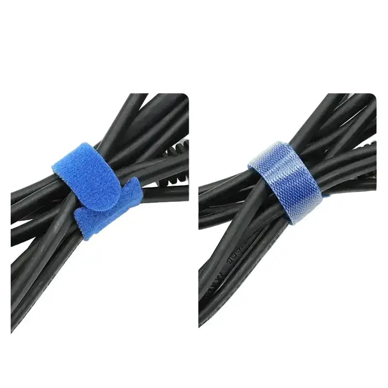 Habicare 10–1000PCS Nylon T-Type Hook & Loop Cable Ties 12x200mm Reusable Adjustable Wire Organizers 10–1000PCS Nylon T-Type Hook & Loop Cable Ties 12x200mm Reusable Adjustable Wire Organizers
