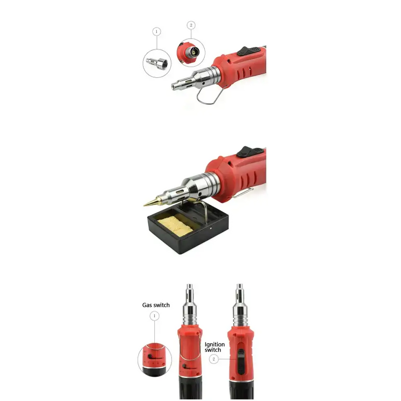 Habicare HBC Gas Soldering Iron Set Habicare 10-in-1 Gas Soldering Iron Set