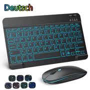 Backlit Bluetooth Keyboard & Mouse Set for iOS, Android & Windows Devices – view 10
