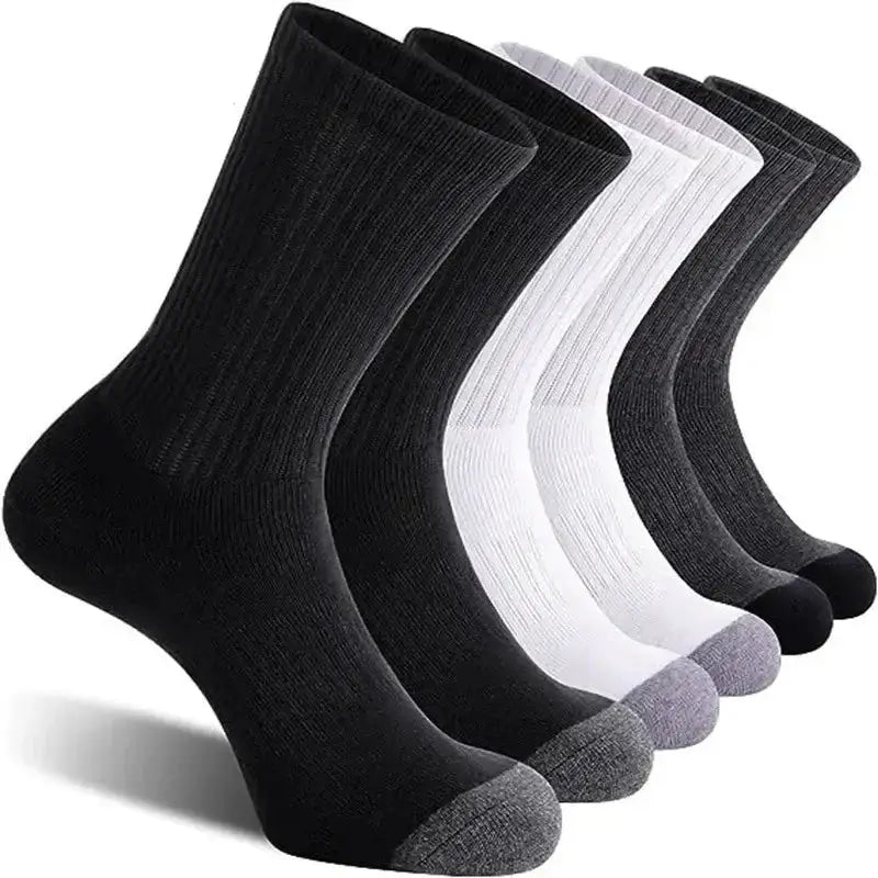 10 Pairs Plus Size Men's Athletic Socks (3 colours available) – view 1