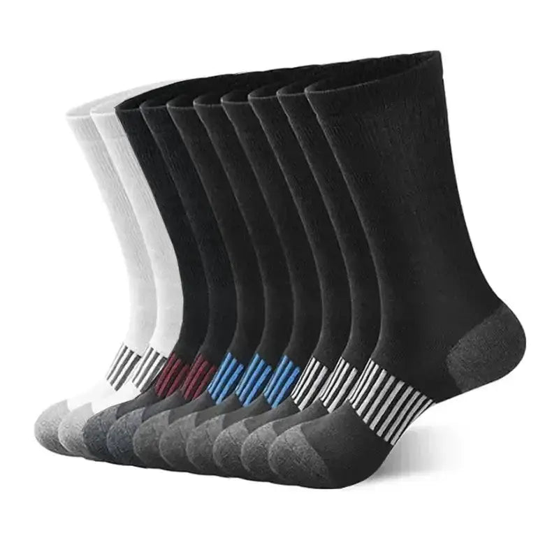 10 Pairs Plus Size Men's Athletic Socks (3 colours available) – view 3