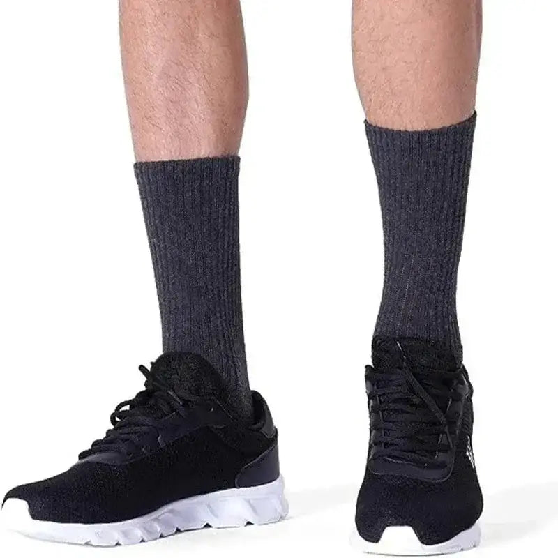 10 Pairs Plus Size Men's Athletic Socks (3 colours available) – view 4