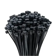 Habicare 100PCS Self-Locking Nylon Cable Ties Black 100PCS Self-Locking Nylon Cable Ties Black