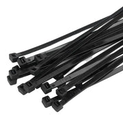 Habicare 100PCS Self-Locking Nylon Cable Ties Black 100PCS Self-Locking Nylon Cable Ties Black