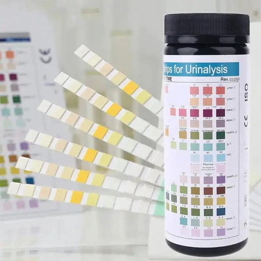 100 Strips URS-14T Urinalysis Reagent Strips - 14 Parameters – view 2