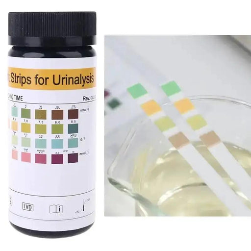 100 Strips URS-4K Urinalysis Reagent Strips - 4 Parameters – view 2
