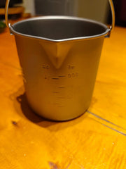 MSE Outfitters Titanium Pot 750ml | Ultralight Camp Cookware – view 4