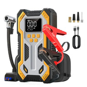 12V 10000mAh Multi-Function Car Jump Starter with Air Compressor & Wireless Power Bank – view 1