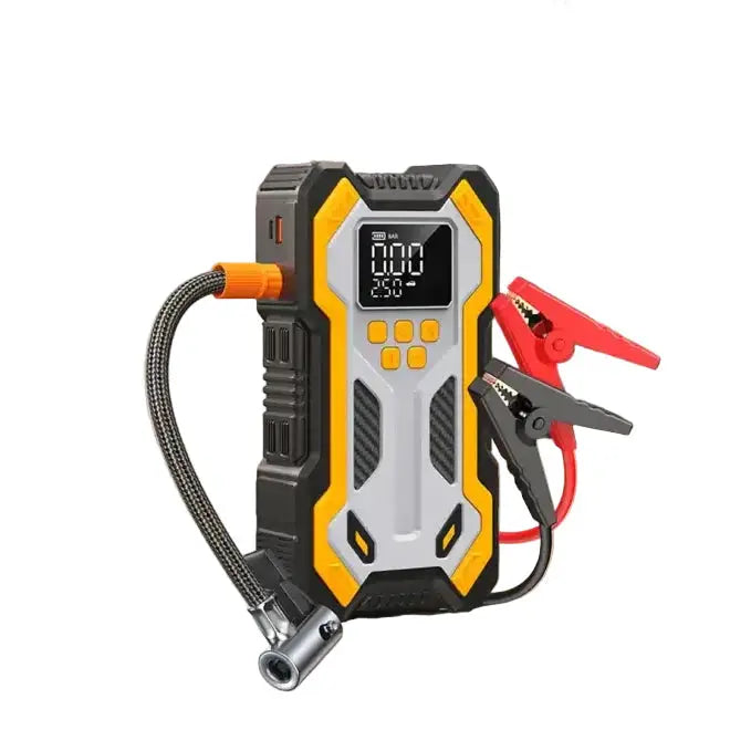 12V 10000mAh Multi-Function Car Jump Starter with Air Compressor & Wireless Power Bank – view 7