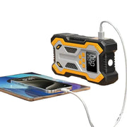 12V 10000mAh Multi-Function Car Jump Starter with Air Compressor & Wireless Power Bank – view 4