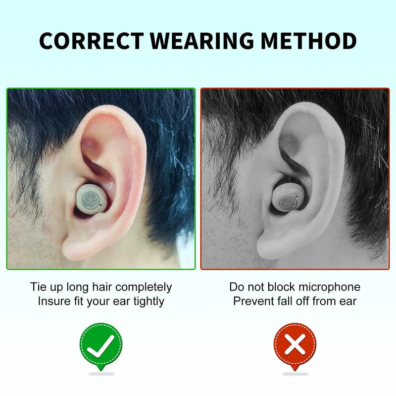 salelink.co.nz Unbranded Rechargeable Hearing Aids Rechargeable Hearing Aids (PR9130) | Action Outdoors NZ