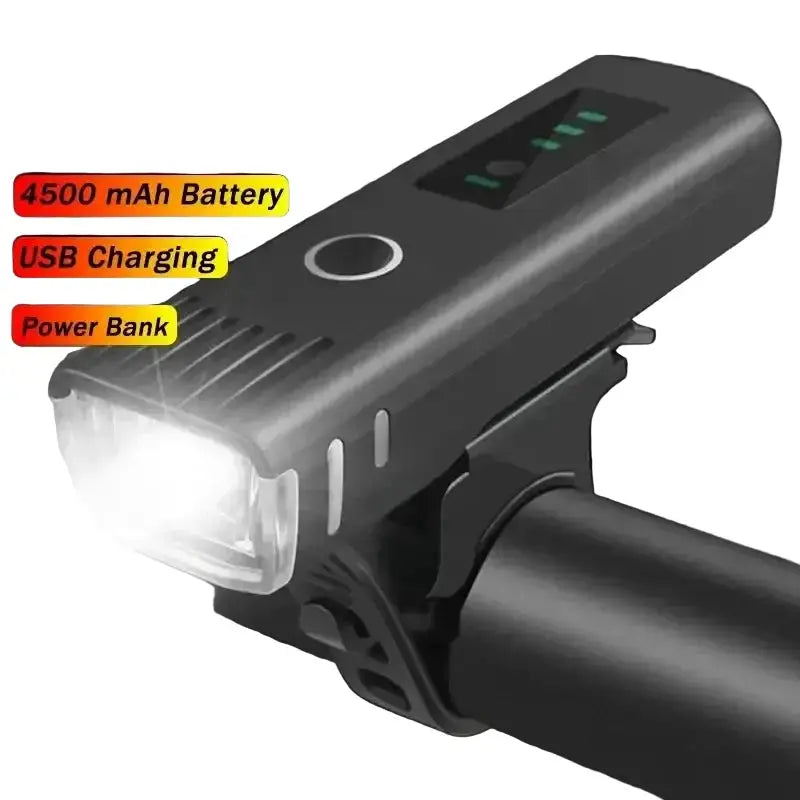 Habicare 1000-Lumen Rechargeable Front & Rear Cycling Light Set 1000-Lumen Rechargeable Front & Rear Cycling Light Set