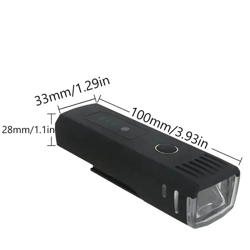 Habicare 1000-Lumen Rechargeable Front & Rear Cycling Light Set 1000-Lumen Rechargeable Front & Rear Cycling Light Set