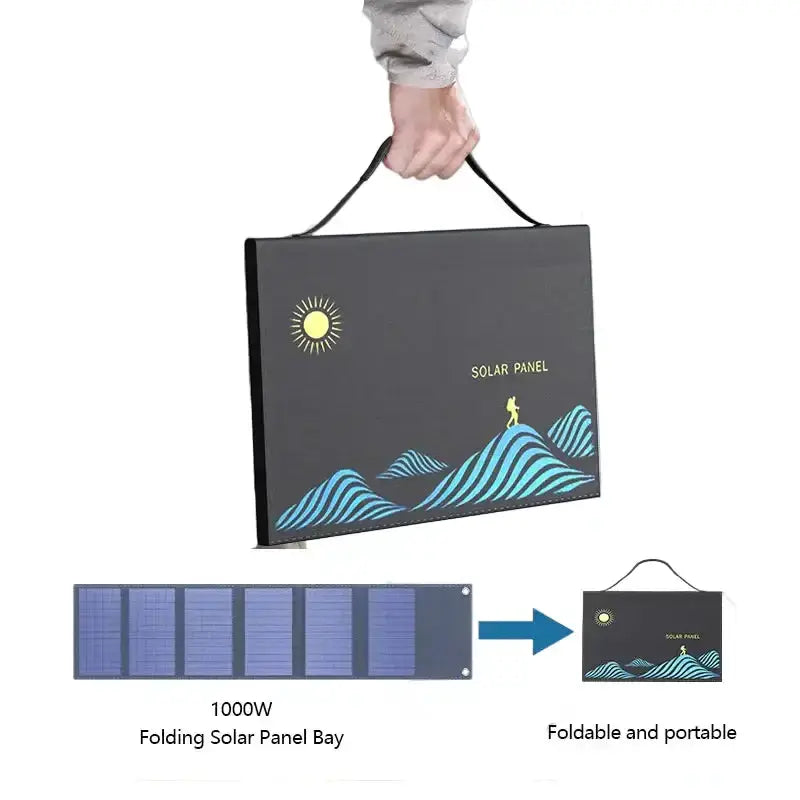 Habicare SS 1000W Outdoor Solar Panel Power Supply 1000W Outdoor Solar Panel Power Supply