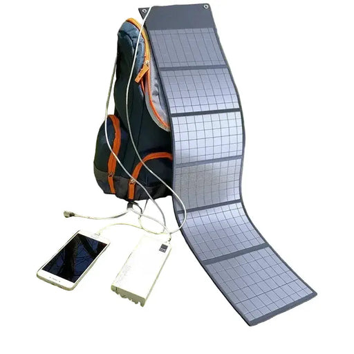 Habicare 1000W Foldable Solar Charger Bag with USB & DC Output 1000W Foldable Solar Charger Bag with USB & DC Output