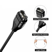Habicare TWS Charger for Garmin Watches (USB & Type C) Charger for Garmin Watches (USB & Type C)