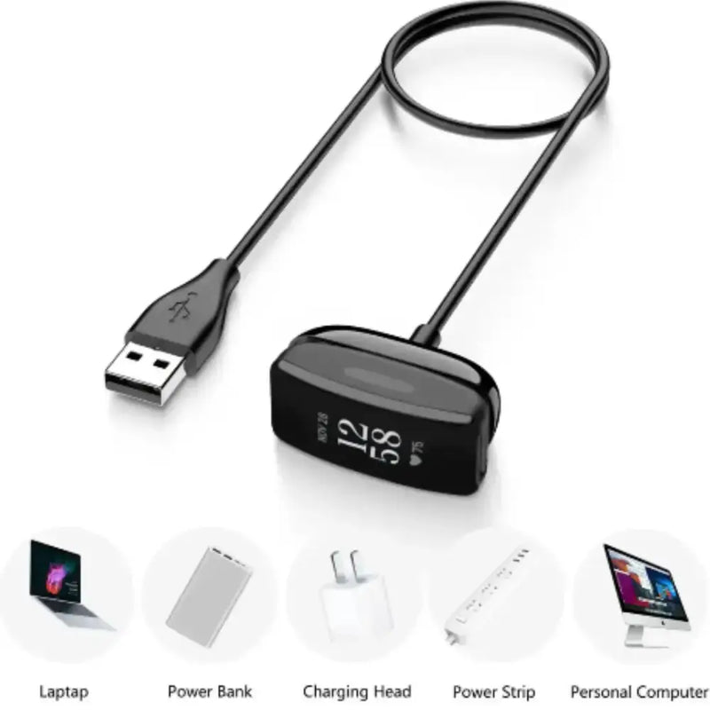Habicare TWS USB Charger Cable - Fitbit Inspire & ACE Series USB Charger Cable - Fitbit Inspire & ACE Series