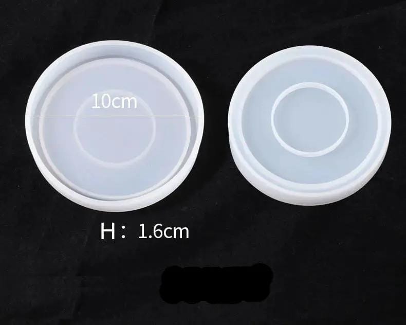 Resin Art NZ Moulds Coaster Moulds - Round/Square/Hexagonal Coaster Moulds - Round/Square/Hexagonal | NZ