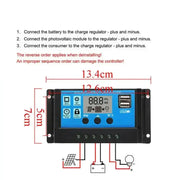 100W 12V Solar Panel Kit with Controller for RV's, caravans & Home (8 different types available) – view 9
