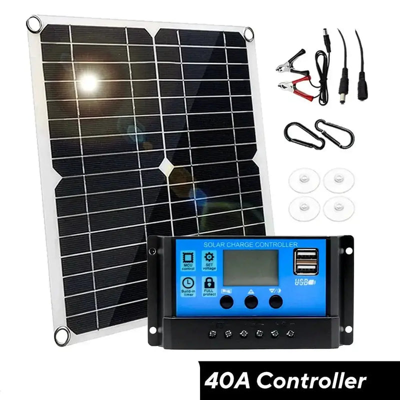 100W 12V Solar Panel Kit with Controller for RV's, caravans & Home (8 different types available) – view 15
