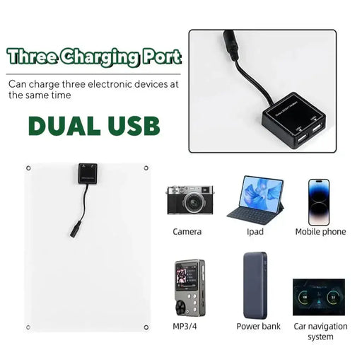 100W 12V Solar Panel Kit with Controller for RV's, caravans & Home (8 different types available) – view 2