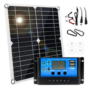 100W 12V Solar Panel Kit with Controller for RV's, caravans & Home (8 different types available) – view 1