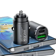 Habicare 9eight5 100W Mini USB-C Fast Car Charger Adapter 100W Mini USB-C Fast Car Charger Adapter