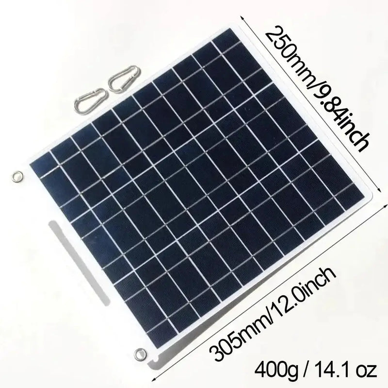 Habicare SS 100W Waterproof Solar Panel Charger 100W Waterproof Solar Panel Charger