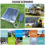 Habicare SS 100W Waterproof Solar Panel Charger 100W Waterproof Solar Panel Charger